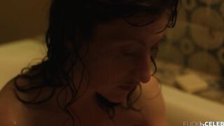 Alice Barnole Topless, Bath Scene, Fantasy, French in 'La nuit m'appelle'