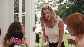 Alice Eve sexy, hot, nip slip in 'Sex and the City 2'