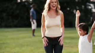 Alice Eve sexy, hot, nip slip in 'Sex and the City 2'