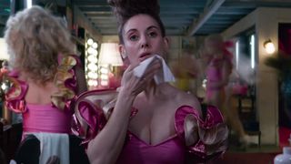 Alison Brie, Kate Nash nude, Hot, Threesome Scene in TV show 'Glow'