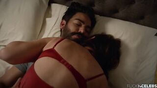 Aly Michalka nude, Sexy, Underwear, Hot scene in TV show 'iZombie'