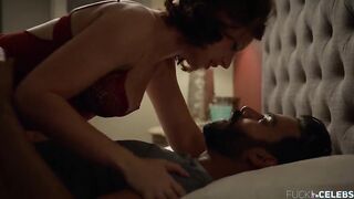 Aly Michalka nude, Sexy, Underwear, Hot scene in TV show 'iZombie'