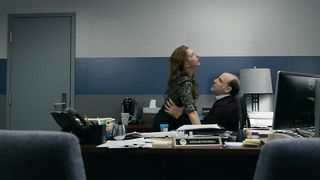 Alysia Reiner Not Nude, Sexy Handjob and Blowjob Scene in 'Orange Is the New Black'