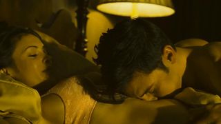 Alyssa Milano topless, Lauren Lee Smith Sex Scene in 'Pathology'