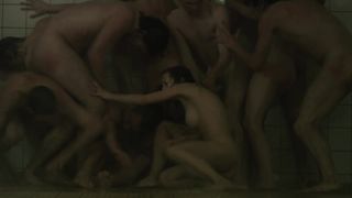 Amandine Biancherin Nude, Group Nudity, Explicit Nude in 'Memoire Deau'