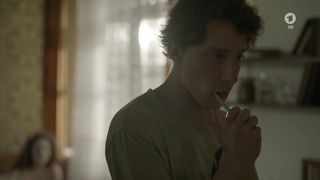 Amy Benkenstein Topless, Couple Sex Video in movie 'Kruso'