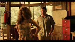 Angie Cepeda Topless and Sex for film 'Pantaleon y las visitadoras'