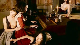 Anna Friel Nude, Topless for Erotic Film 'Bathory - Countess of Blood'