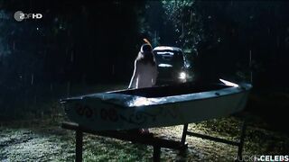 Anna Maria Sturm Nude, Topless Actress in 'Familie Sonntag auf Abwegen'