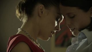 Anna Skellern Lesbian Sex, Sensual Erotic for Movie 'Lip Service'