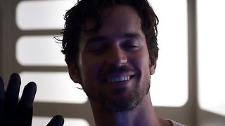 Anna Sophia Berglund Nude, Topless, Big Tits, Blonde for 'Space Station 76'