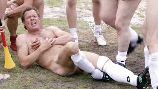 Anne Rats Naked, Exhibitionism, Public Nude for movie 'All Stars 2 Old Stars'