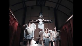 Anne Sophie Lubeck Naked, Bondage, Art Nude Scene for 'Weltschmer'