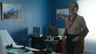 Agnes Soral nude, topless in TV show 'HP'