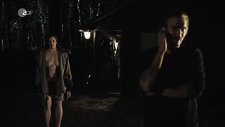 Anne Weinknecht Topless, Totaly Nude, Shaved for TV series 'Kommissarin Heller'