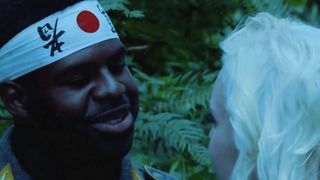 Apple Lee, Carly Kingston nude Interracial Sex, Horror Movie