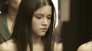 Audrey Bastien nude, Topless, Public Nude for 'Bye Bye maman'