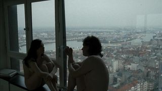 Barbara Callewaert, Dolores Bouckaert nude, topless, horror movie 'Ex Drummer'