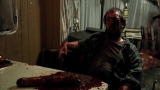 Barbara Callewaert, Dolores Bouckaert nude, topless, horror movie 'Ex Drummer'