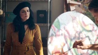 Aislinn Derbez Art Nude, Topless Scene in TV Show 'The House of Flowers'