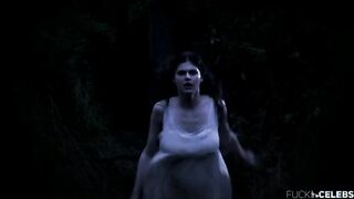 Alexandra Daddario Hot, Bathroom, Masturbation in 'The Attic'
