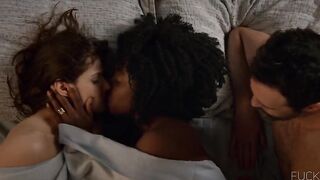 Alexandra Daddario nude, Kirby Howell Bikini, Threesome Sex in TV Show 'Why Women Kill'