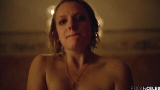 Elisabeth Moss naked - The Square (2017)