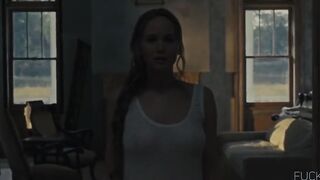 Jennifer Lawrence naked scene in thiller Mother! (2017)