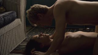 Jessica Schwarz sex scens in Adieu Paris (2013)