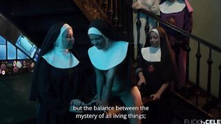 LustyNuns Scenes ⭐ Joana Medeiros, Mariah Teixeira nude ⭐ Sol Alegria (2018)