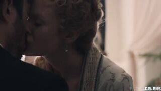 Dressed Sex Scene with Joanna Vanderham sexy, Jenny Zhao - Warrior s01e04 (2019)