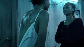 Stephanie Charles, Michelle Natalie Nunez topless scenes - Ruthless s01e17 (2020)