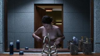 Garance Marillier nude - Warning (2021) Topless hot scene