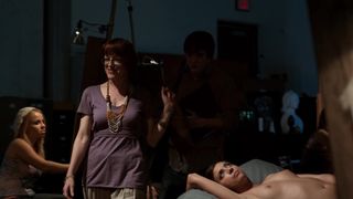 Aleah Nalewick â Cherry (2010) topless TV scene