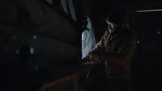 Robin Wright - Land (2021) TV nude boobs scene