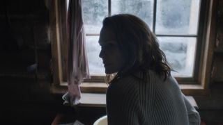 Robin Wright - Land (2021) TV nude boobs scene