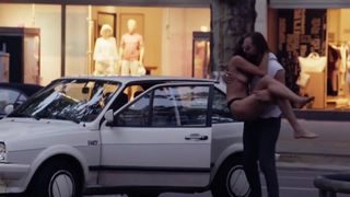 Janaina Liesenfeld nude - Berlin Izza Bitch! (2021) Outdoor topless movie scene