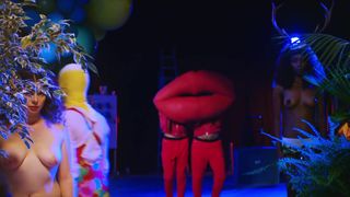 Daphne Huynh, Romy Alizee nude- Odezenne - Boubouche (2021) Nude Art Striptease Scene