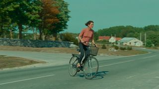 Vicky Krieps hot - Bergman Island (2021) hot and underwear scene