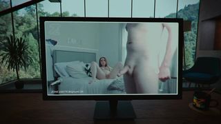 Tuppence Middleton, Andrea Riseborough, Kaniehtiio Horn - Possessor Uncut (2020) explicit male, adult scene and naked show boobs show