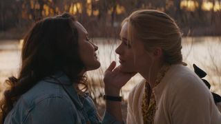 Kristin Davis, Greer Grammer - Deadly Illusions (2021) actress nude boobs scene