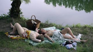 Alexandra Kronberger, Dagmar Bernhard - Ein wilder Sommer - Die Wachausaga (2018) celeb boobed scene