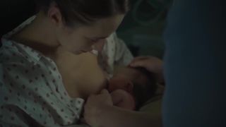 Kristine Kujath Thorp topless adult - Ninjababy (2021) Nude and lactation scene