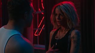 Kate Beckinsale hot scene – Jolt (2021) new celebrity nude adult scene