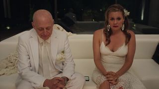Alicia Silverstone, Mathilde Ollivier - Sister of the Groom (2020) actress a topless scene from the movie