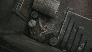 Marama Corlett - The Watch s01e02 (2021) TV boobs scene