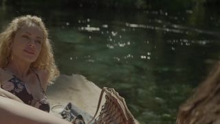 Maria Valverde, Dolores Fonzi nude - Fever Dream (Distancia de rescate) (2021) Topless Short Scene Underwater