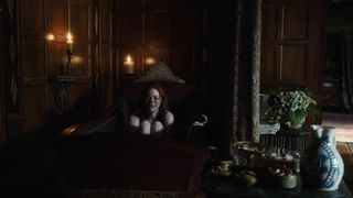Alice Nokes, Charlotte Hope - The Spanish Princess s02e08 (2020) celeb boobs scene