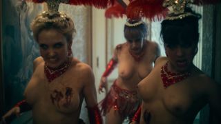 Monica Lopez, Sabine Varnes, Kelly Phelan nude - Army of the Dead (2021) topless short episode