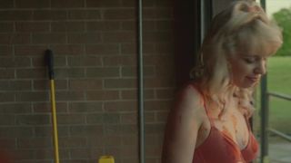 Chloe Farnworth - 12 Hour Shift (2020) celeb boobs scene